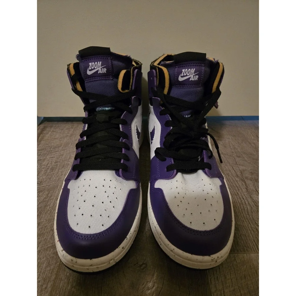 Nike Air Jordan 1‎ Zoom Air Crater Purple Men AJ1 SIZE 11 - Picture 3 of 10